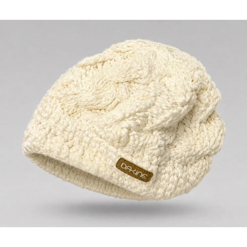 Dakine Girls Remix Beanie, White One Size,